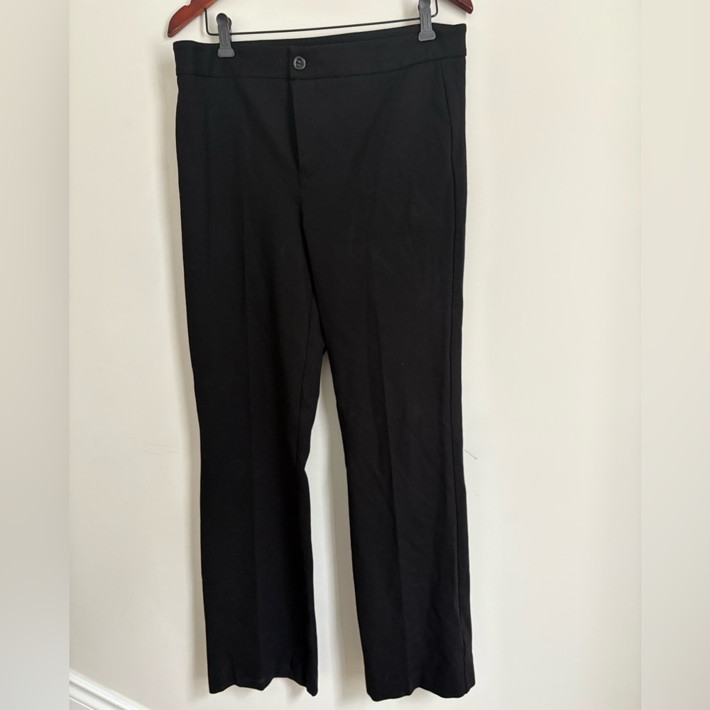 NYDJ Lift Tuck Technology Black Trouser Pants size 12